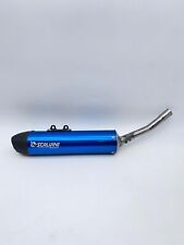 SCALVINI MARMITTA TERMINALE SCARICO APRILIA MX 125 2003-2008 CARBON BLU