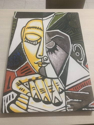 Picasso testa donna - picasso, di