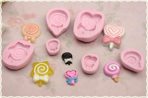 Stampi gomma siliconica set - gomma,