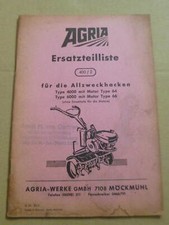Motozappa Agria 4000 + 6000