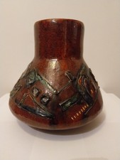 Vaso In Ceramica Del 1953 Di  CARLO  ZAULI , Faenza.