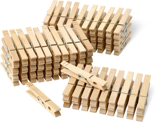 Mollette in legno - in,