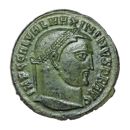 Follis 310 313 maximinus ii - follis,