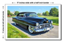 Poster Cadillac serie 62 1950