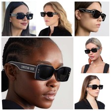 Occhiali da sole donna Christian Dior DiorPacific S1U montatura nera