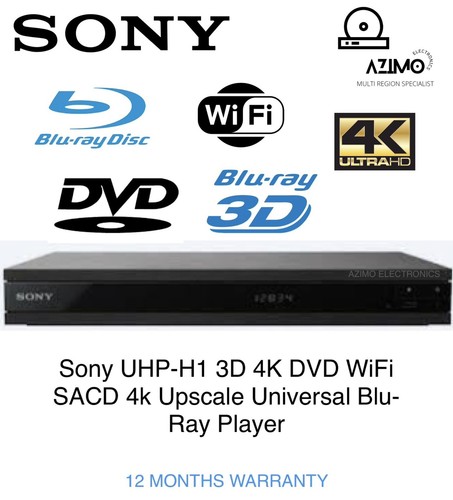 Sony uhp dvd - uhp-h1, 3d