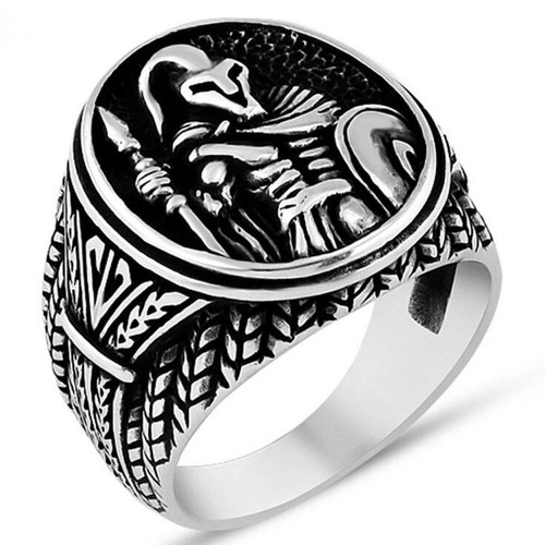 Anello uomo argento - in,
