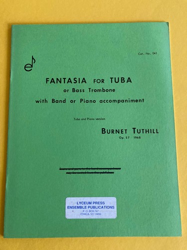 Fantasia per trombone - tuba, o