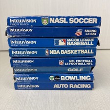 Lot of 8 Intellivision