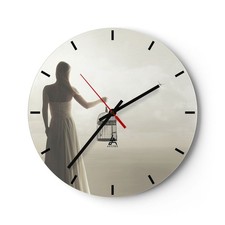 Orologio da Parete in Vetro
