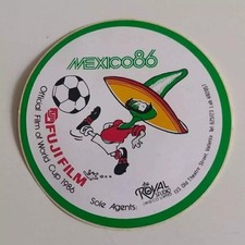 Adesivo tondo vintage Messico