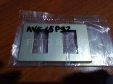 LOTTO N 2 AVE 45P52 PLACCA PLACCHE PLACCHETTE ALLUM. ANOD.  2 MODULI SISTEMA 45