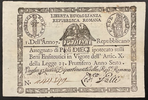 Paoli 1798 assegnato - 10,