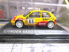 CITROEN Saxo S1600 Rally Catalogna Spagna 2002 #65 Sola RACC Lloret IXO 1:43