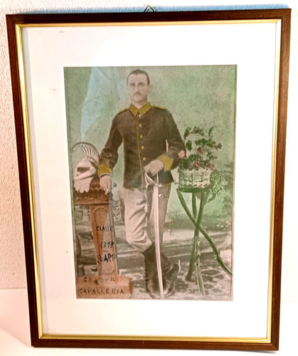 Quadro foto militare a - ,