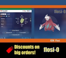 6IV Shiny Excadrill Pokemon