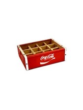 Mini Cassetta Coca-Cola in Legno – Vintage Decorativo da Collezione