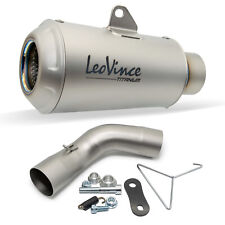 Silenziatore posteriore LeoVince SLIP-ON SBK LV-10 titanio, omologato per Kawa