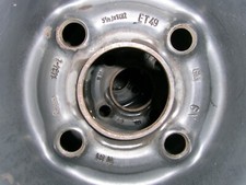 n°4 cerchioni in ferro opel corsa 14 pollici 5 1/2jx14h2 ET49