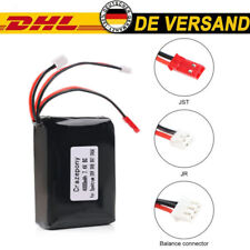 Per Spektrum DX9 DX8 DX7 DX6E trasmettitore batteria lipo 2S1P 4000mAh connettore JST JR