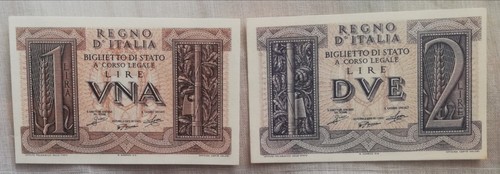 Una due lire - una, impero