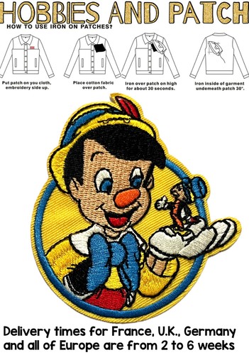 Patch pinocchio toppa - pinocchio,