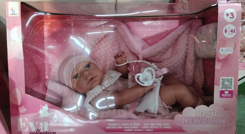 Bambola eva newborn - bambola, deluxe