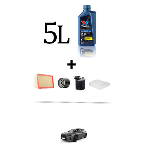 Hoffcar kit tagliando filtri - tagliando,