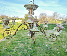 Grande lampadario ottone - grande,