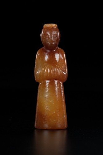 Rara statuina giada cinese