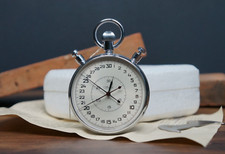 Cronometro Slava, cronometro vintage, cronometro meccanico, cronometro URSS, 1980