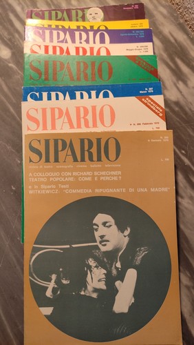 Rivista sipario numeri 1970 - 8,