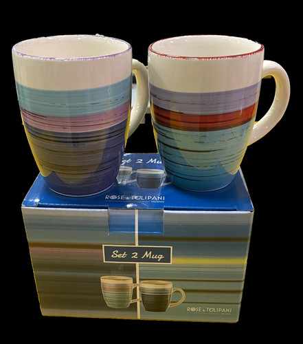 Set mug rose tulipani - set,