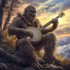 Adesivo murale adesivo bigfoot