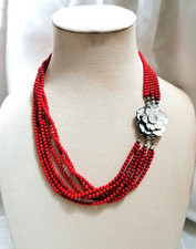 SPETTACOLARE COLLANA 6 FILI DI