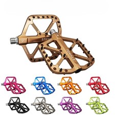 Pedali Bici MTB Marrone CNC