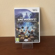 EPIC MICKEY 2 DISNEY Nintendo Wii PAL ITA