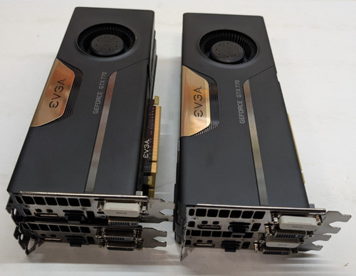 Lotto schede grafiche - grafiche, evga