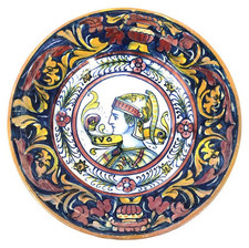 Piatto Gualdo Tadino in Ceramica