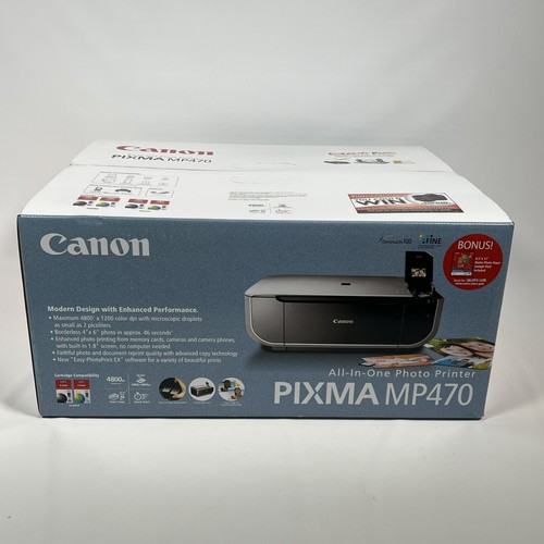 New sealed canon pixma mp470 - sealed,