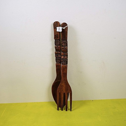 Posate africane legno - posate, in