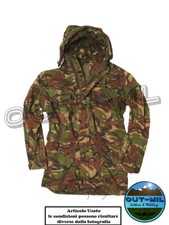 Parka mimetico DPM in cotone Usato originale militare Inglese