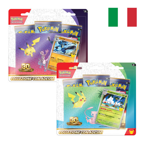 Pokémon anniversario 2x - 30°,