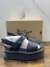 Dr Martens Sandalo  Voss Quad   Pelle Nero Casual Dr Martens Donna 40