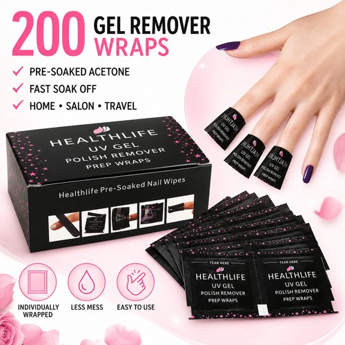 200 gel smalto rimozione - 200, foil