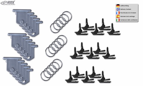 Rdx kit fissaggio clip - rdx,