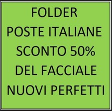 FOLDER POSTE ITALIANE AL 50%