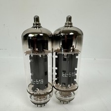 Coppia tubi tetrodi di uscita abbinati EL519 coppia