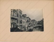 1925 VENEZIA Cannaregio Rio di San Girolamo della Sensa Fotografia