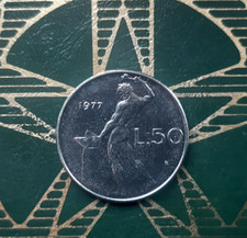 ($)   50 Lire 1977 (Vulcano